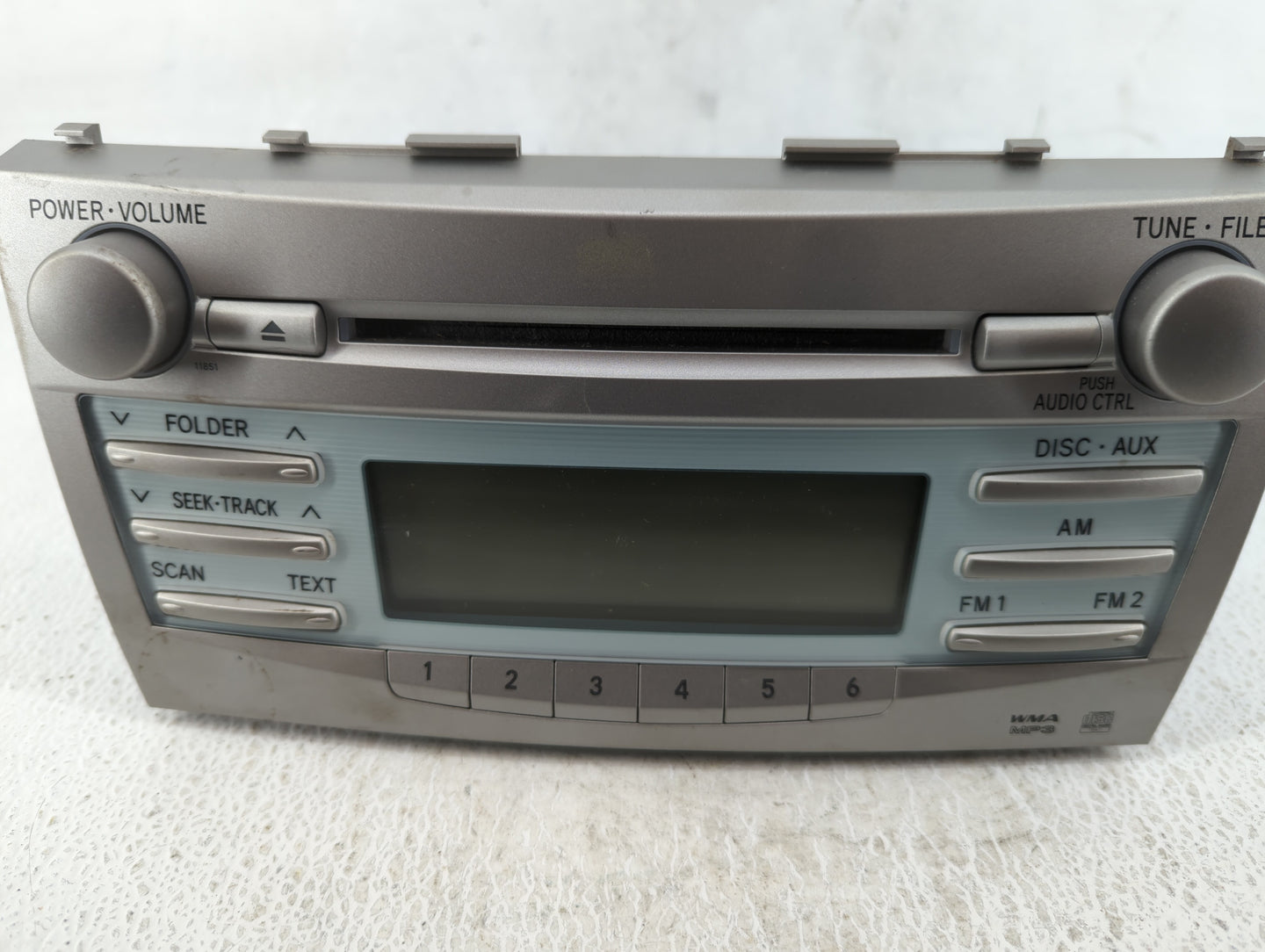 2007-2009 Toyota Camry Am Fm Cd Player Radio Receiver - Oemusedautoparts1.com