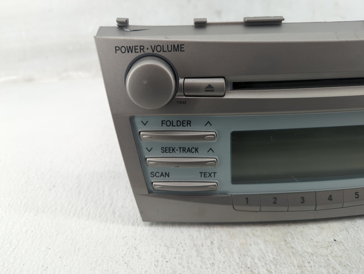 2007-2009 Toyota Camry Am Fm Cd Player Radio Receiver - Oemusedautoparts1.com