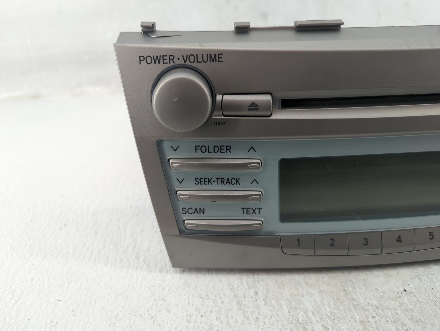 2007-2009 Toyota Camry Am Fm Cd Player Radio Receiver - Oemusedautoparts1.com