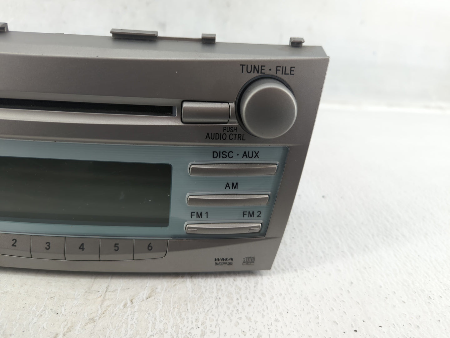 2007-2009 Toyota Camry Radio AM FM Cd Player Receiver Replacement P/N:86120-06181 Fits Fits 2007 2008 2009 OEM Used Auto Par
