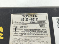 2007-2009 Toyota Camry Radio AM FM Cd Player Receiver Replacement P/N:86120-06181 Fits Fits 2007 2008 2009 OEM Used Auto Par