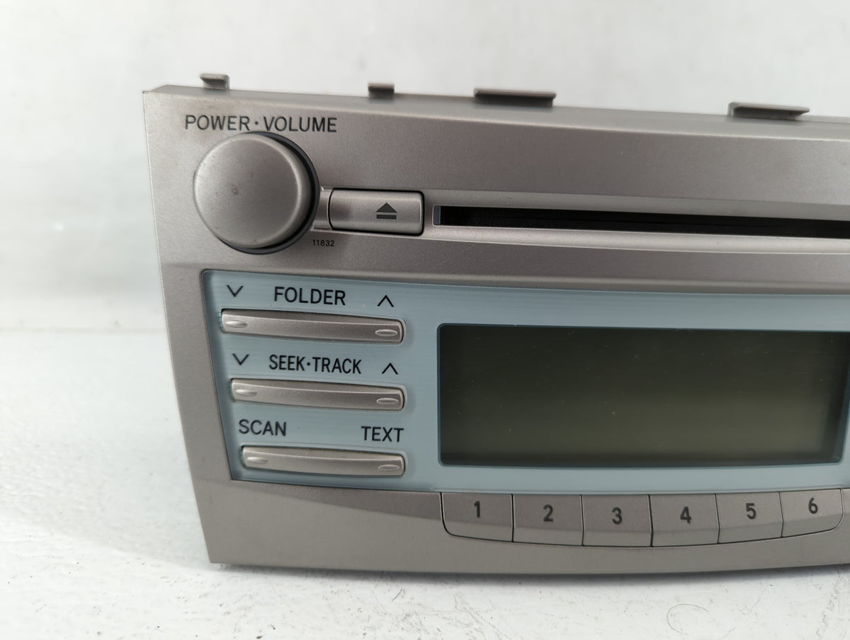 2007-2009 Toyota Camry Am Fm Cd Player Radio Receiver 572861 - Oemusedautoparts1.com