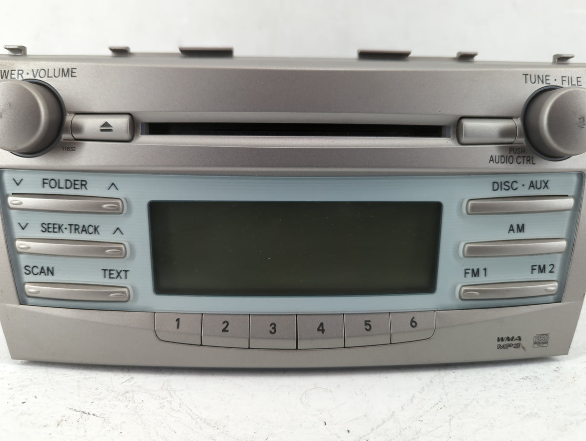 2007-2009 Toyota Camry Am Fm Cd Player Radio Receiver 572861 - Oemusedautoparts1.com