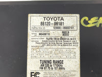 2007-2009 Toyota Camry Am Fm Cd Player Radio Receiver 572861 - Oemusedautoparts1.com