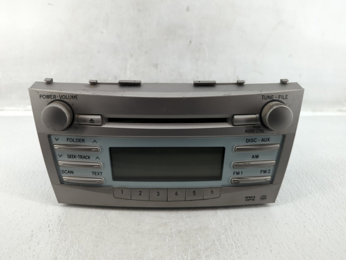 2007-2009 Toyota Camry Am Fm Cd Player Radio Receiver 577553 - Oemusedautoparts1.com