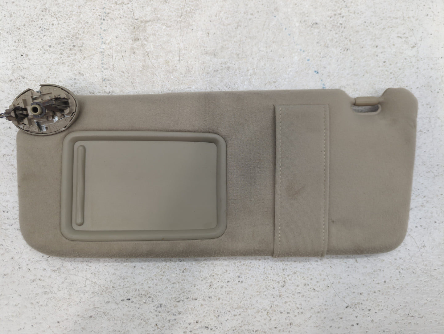 2007-2011 Toyota Camry Sun Visor Shade Replacement Passenger Right Mirror Fits Fits 2007 2008 2009 2010 2011 OEM Used Auto P