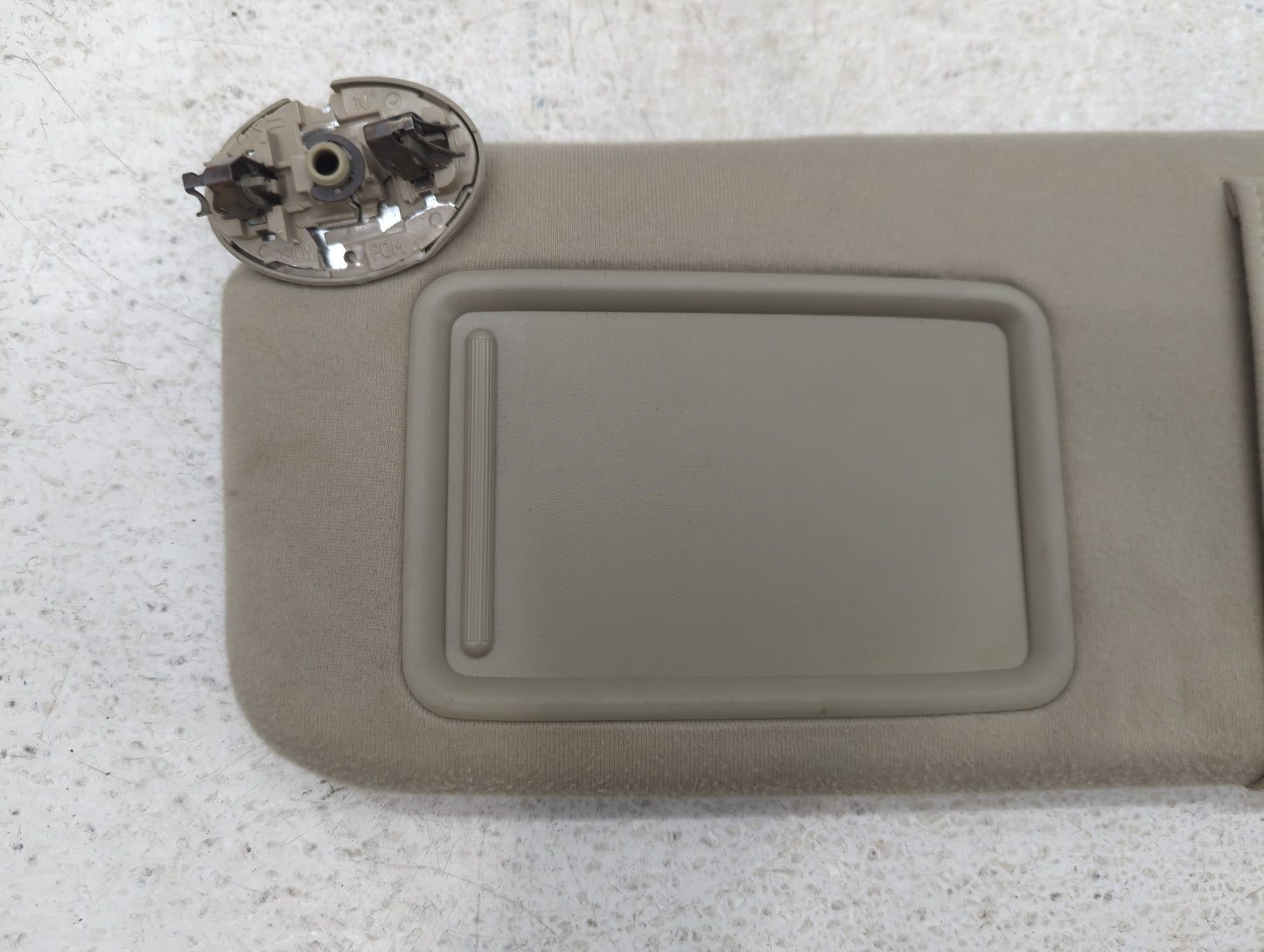 2007-2011 Toyota Camry Sun Visor Shade Replacement Passenger Right Mirror Fits Fits 2007 2008 2009 2010 2011 OEM Used Auto P