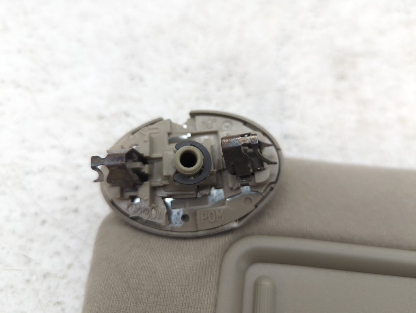 2007-2011 Toyota Camry Sun Visor Shade Replacement Passenger Right Mirror Fits Fits 2007 2008 2009 2010 2011 OEM Used Auto P