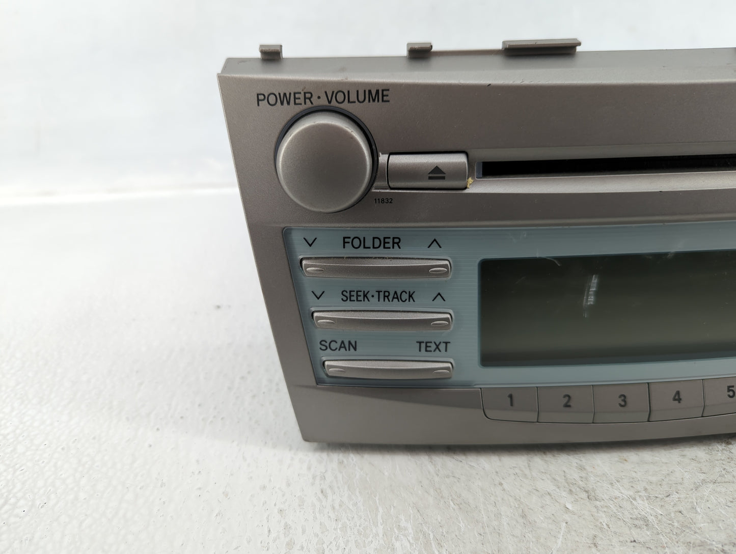 2007-2009 Toyota Camry Am Fm Cd Player Radio Receiver - Oemusedautoparts1.com
