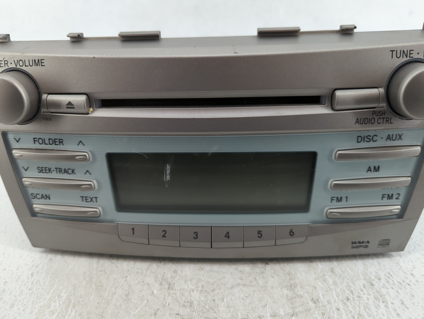 2007-2009 Toyota Camry Am Fm Cd Player Radio Receiver - Oemusedautoparts1.com