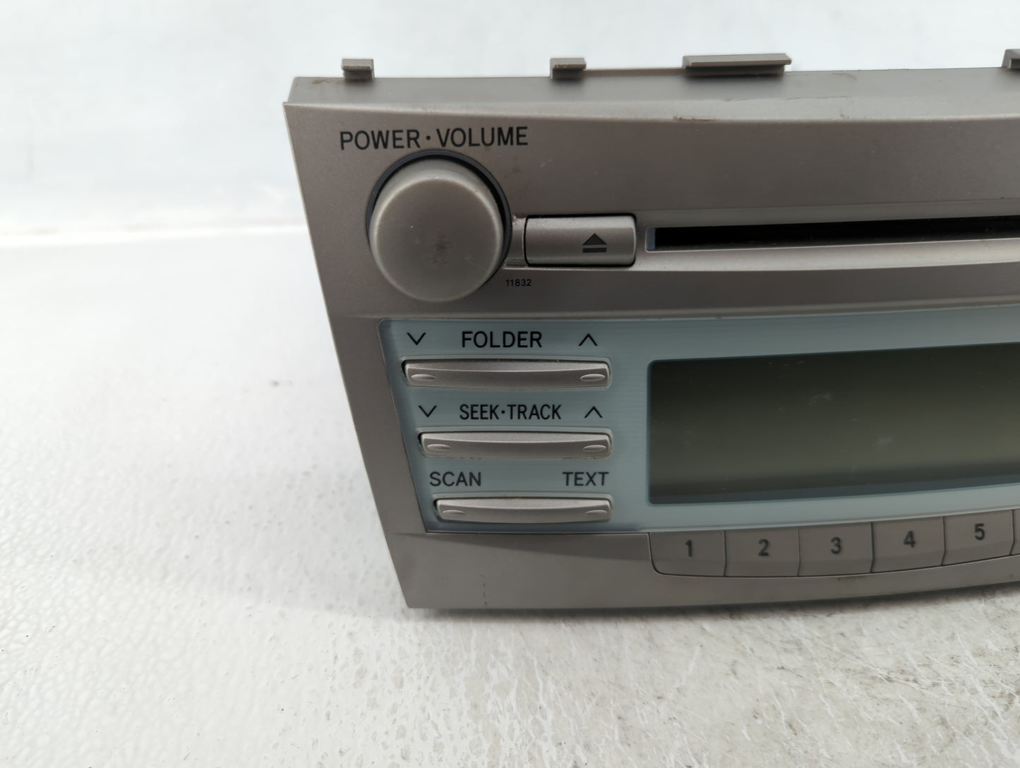 2007-2009 Toyota Camry Am Fm Cd Player Radio Receiver - Oemusedautoparts1.com