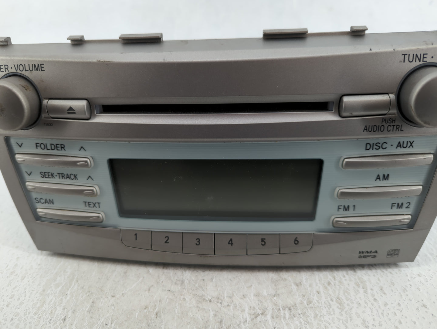 2007-2009 Toyota Camry Am Fm Cd Player Radio Receiver - Oemusedautoparts1.com