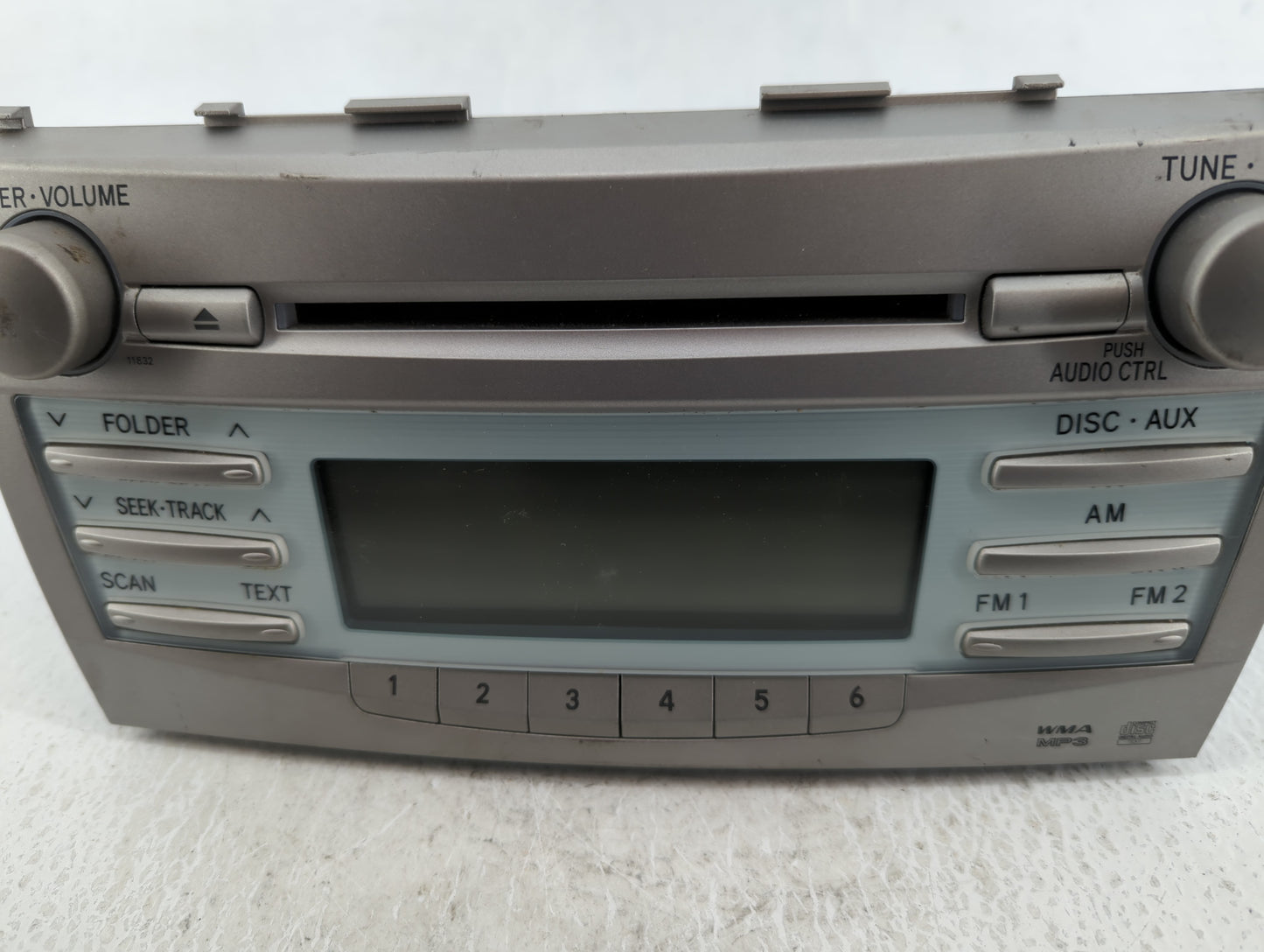 2007-2009 Toyota Camry Am Fm Cd Player Radio Receiver - Oemusedautoparts1.com