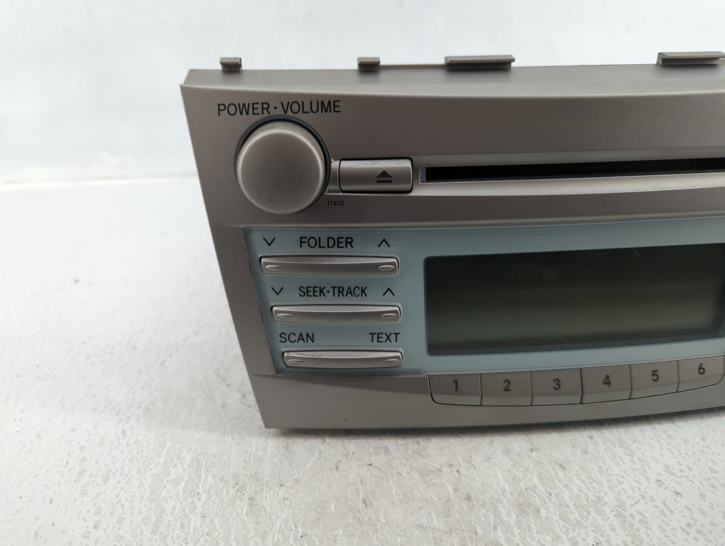 2007-2009 Toyota Camry Am Fm Cd Player Radio Receiver - Oemusedautoparts1.com