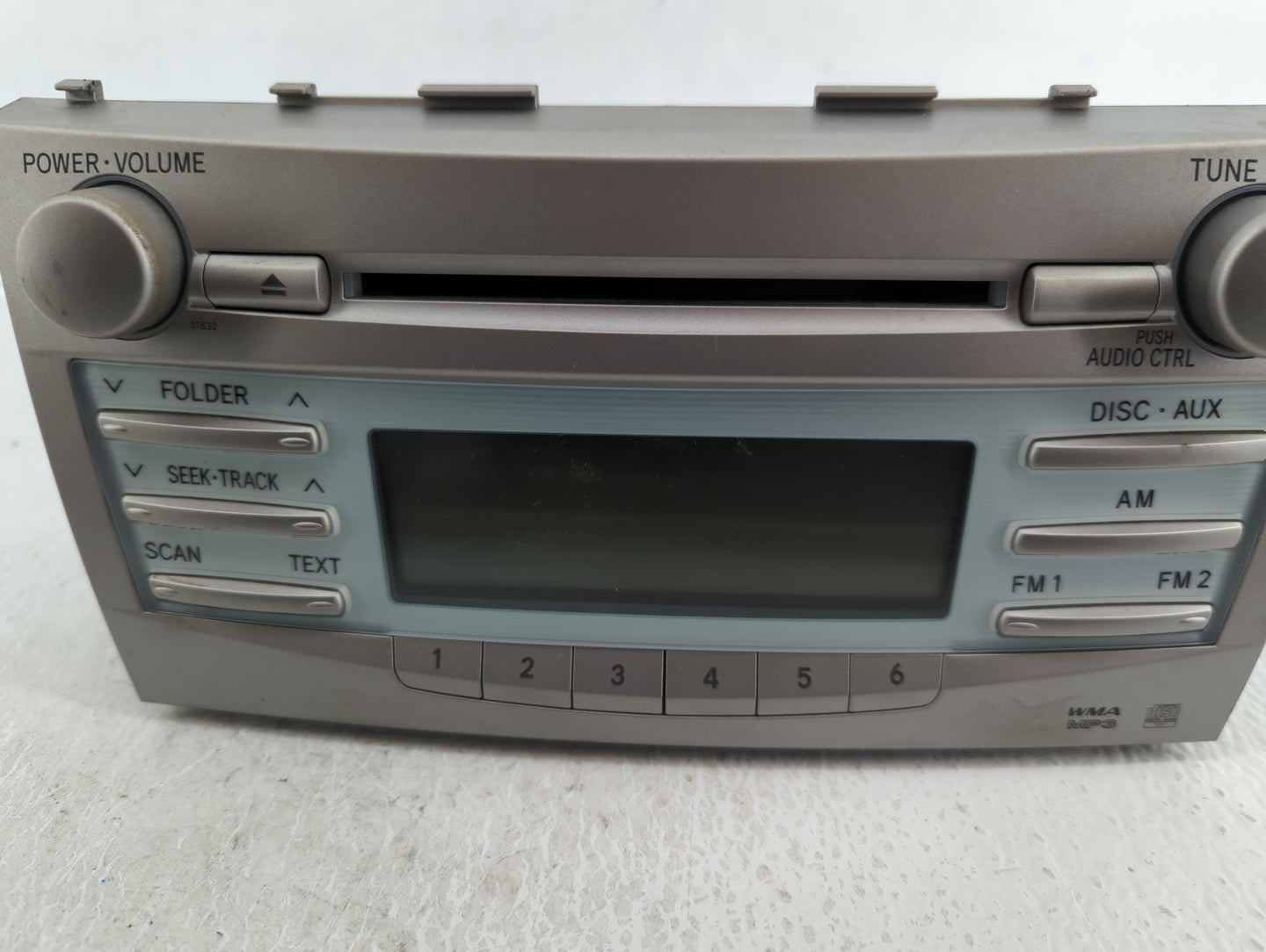 2007-2009 Toyota Camry Am Fm Cd Player Radio Receiver - Oemusedautoparts1.com