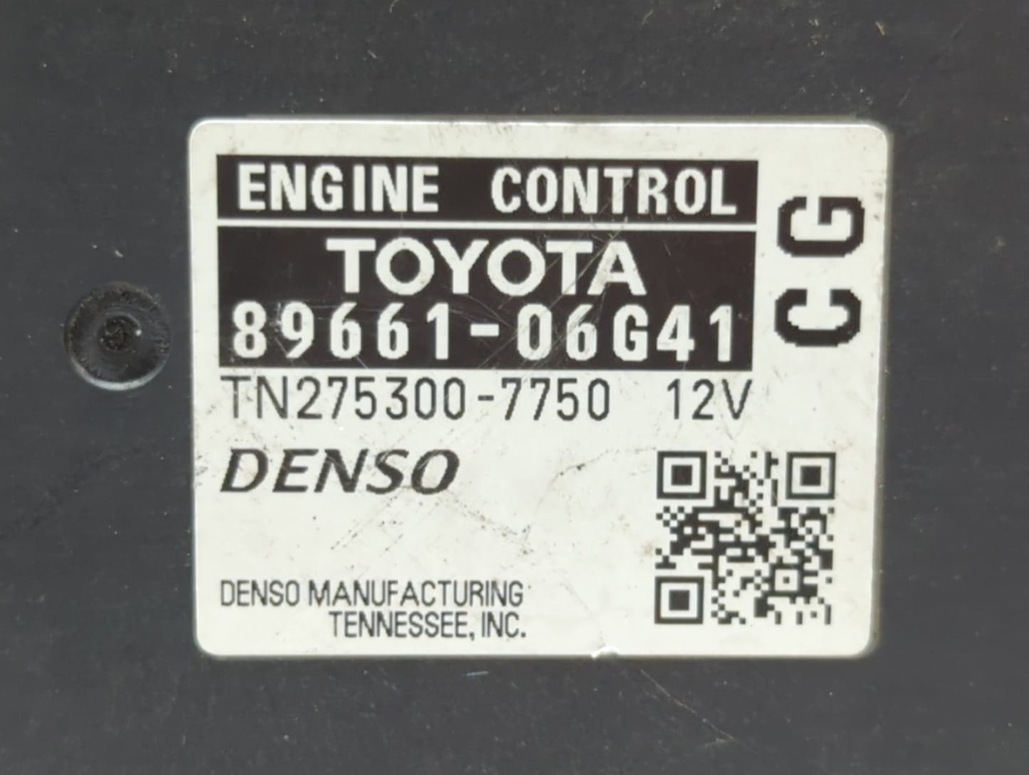 2008-2009 Toyota Camry PCM Engine Control Computer ECU ECM PCU OEM P/N:89661-06G41 Fits Fits 2008 2009 OEM Used Auto Parts -