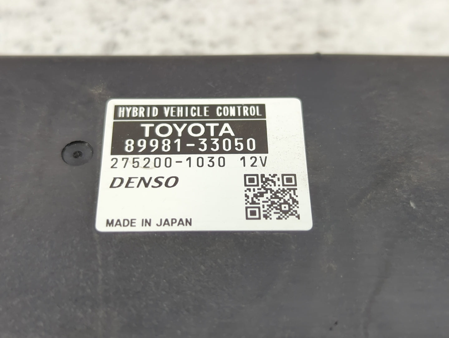 2008-2009 Toyota Camry PCM Engine Control Computer ECU ECM PCU OEM P/N:275200-1030 89981-33050 Fits Fits 2008 2009 OEM Used 