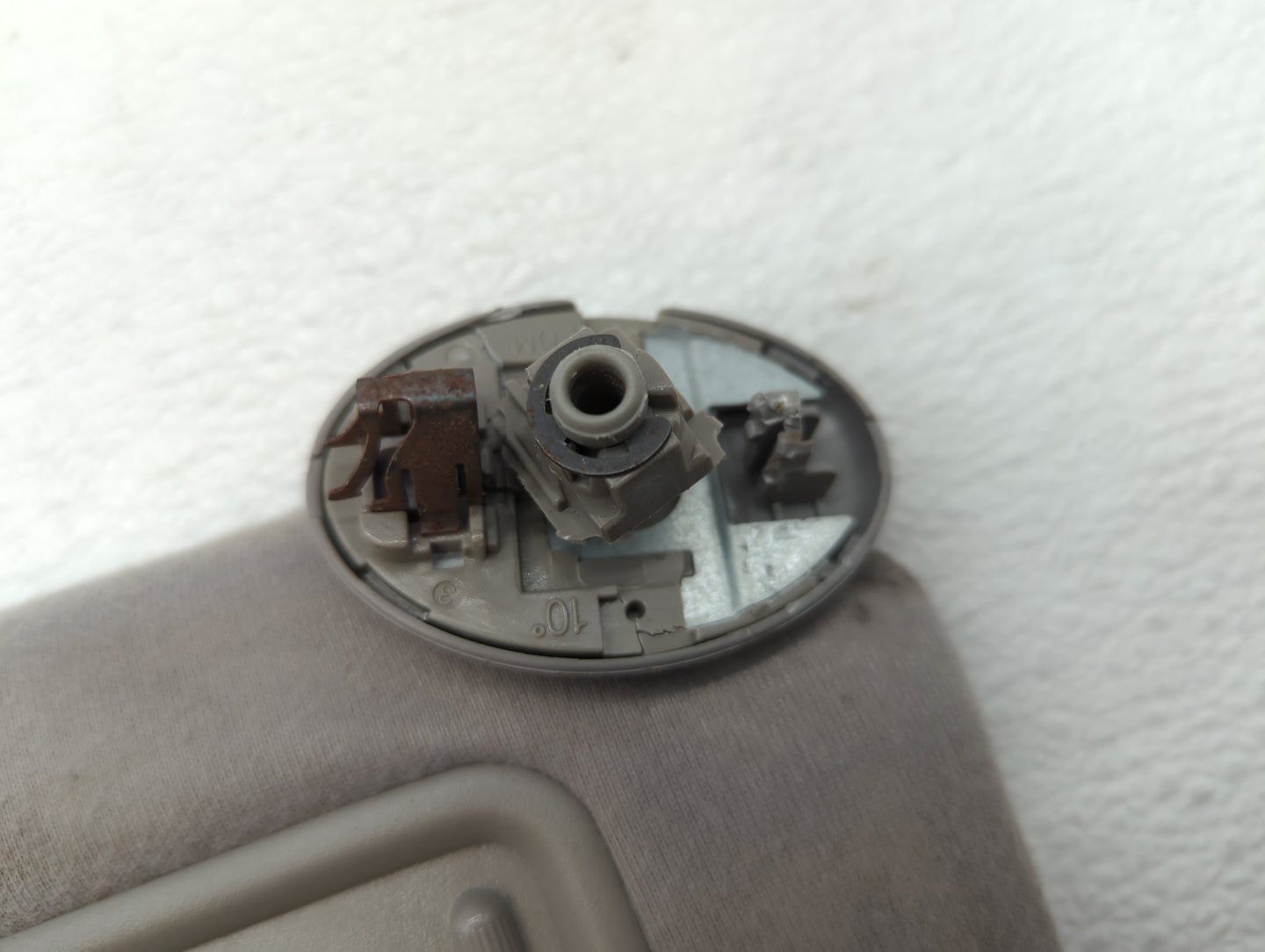 2007-2011 Toyota Camry Sun Visor Shade Replacement Driver Left Mirror Fits Fits 2007 2008 2009 2010 2011 OEM Used Auto Parts