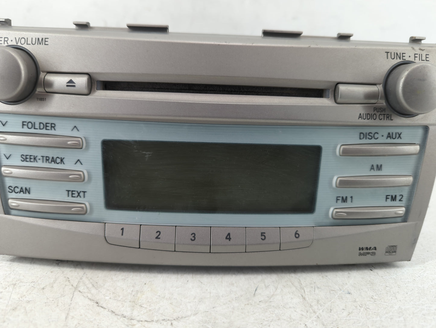 2007-2009 Toyota Camry Am Fm Cd Player Radio Receiver - Oemusedautoparts1.com