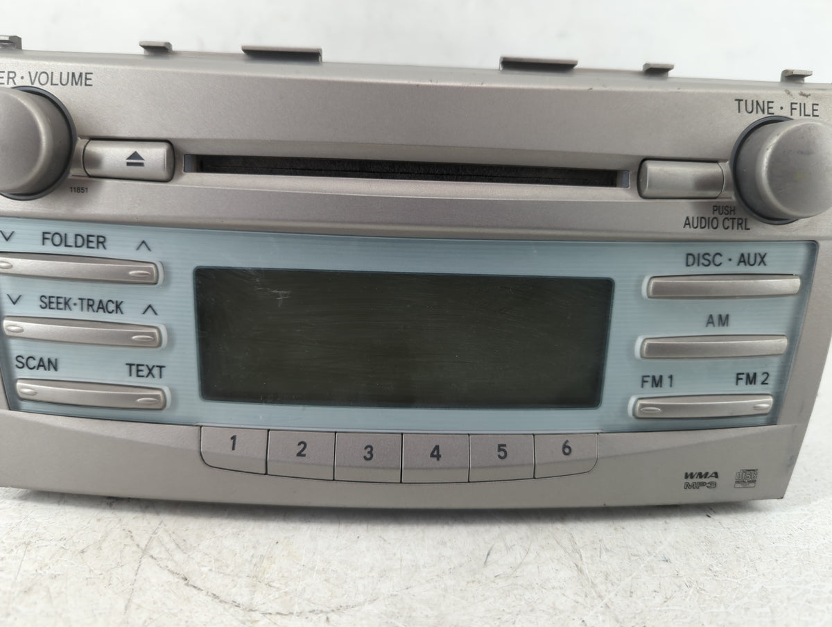 2007-2009 Toyota Camry Am Fm Cd Player Radio Receiver 614452 - Oemusedautoparts1.com