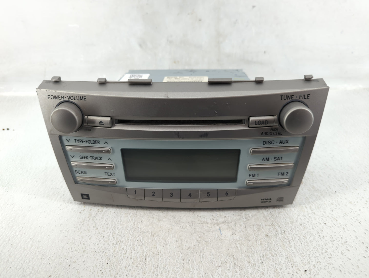 2007-2009 Toyota Camry Am Fm Cd Player Radio Receiver - Oemusedautoparts1.com