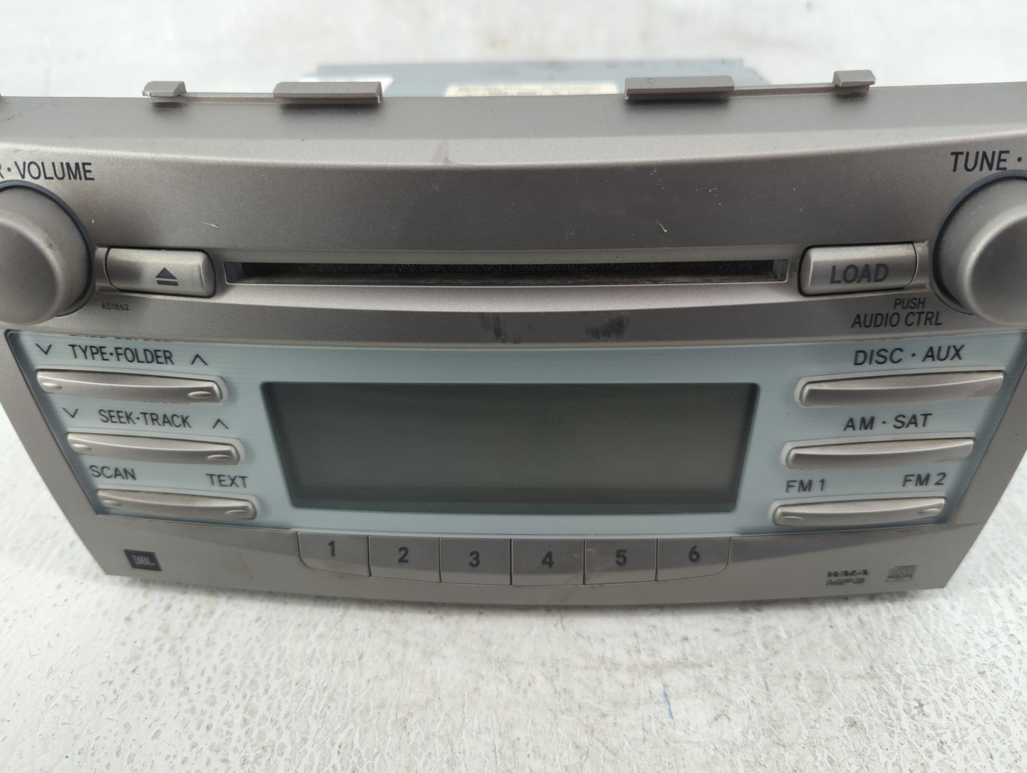 2007-2009 Toyota Camry Am Fm Cd Player Radio Receiver - Oemusedautoparts1.com