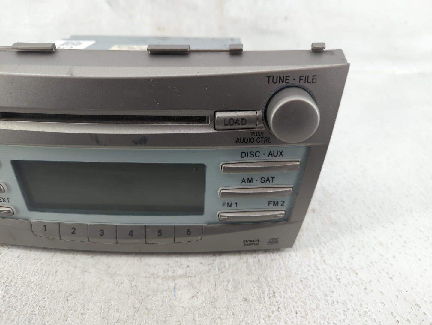 2007-2009 Toyota Camry Am Fm Cd Player Radio Receiver - Oemusedautoparts1.com