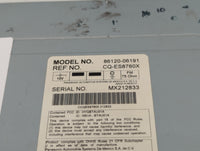 2007-2009 Toyota Camry Am Fm Cd Player Radio Receiver - Oemusedautoparts1.com