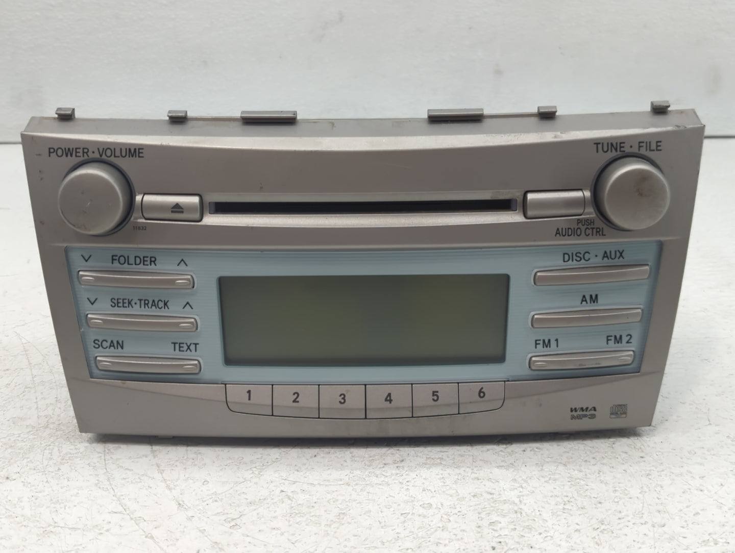 2007-2009 Toyota Camry Radio AM FM Cd Player Receiver Replacement P/N:86120-06181 Fits Fits 2007 2008 2009 OEM Used Auto Par