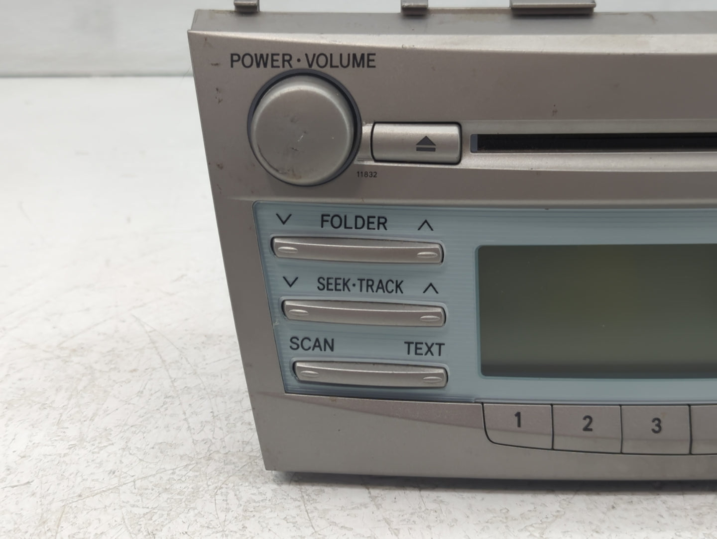 2007-2009 Toyota Camry Radio AM FM Cd Player Receiver Replacement P/N:86120-06181 Fits Fits 2007 2008 2009 OEM Used Auto Par