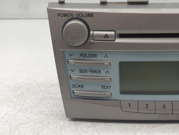 2007-2009 Toyota Camry Radio AM FM Cd Player Receiver Replacement P/N:86120-06181 Fits Fits 2007 2008 2009 OEM Used Auto Parts