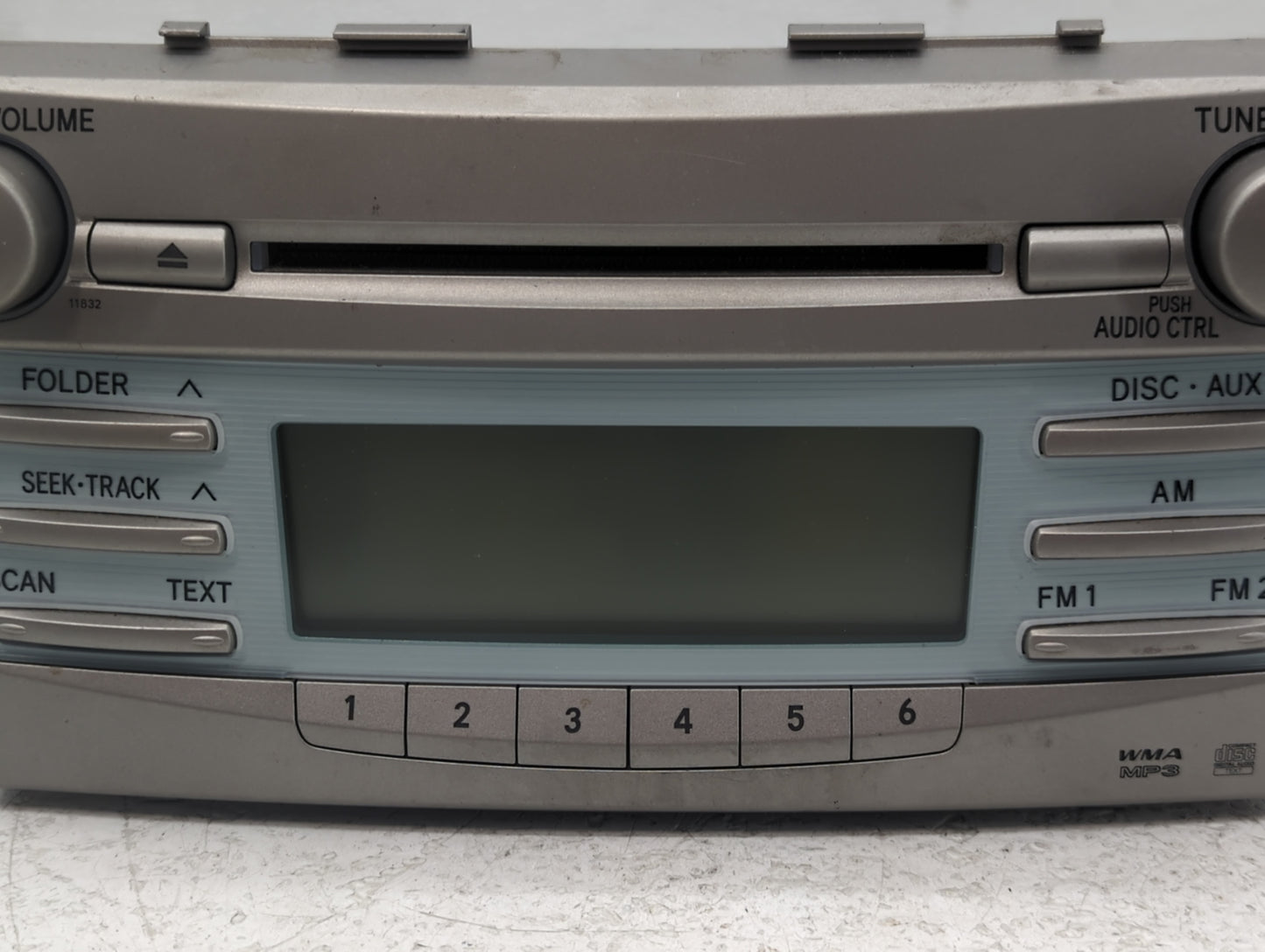 2007-2009 Toyota Camry Radio AM FM Cd Player Receiver Replacement P/N:86120-06181 Fits Fits 2007 2008 2009 OEM Used Auto Par