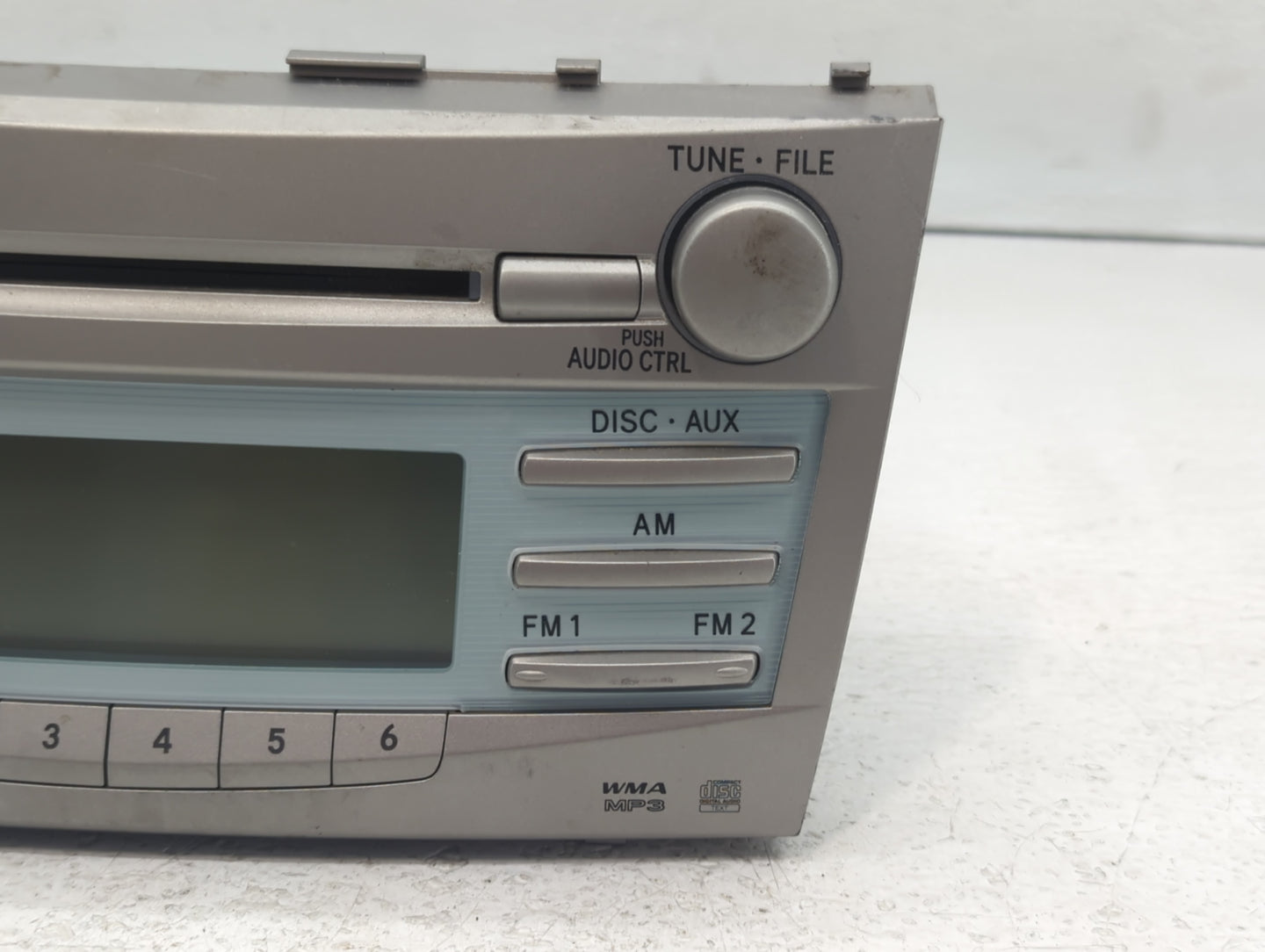 2007-2009 Toyota Camry Radio AM FM Cd Player Receiver Replacement P/N:86120-06181 Fits Fits 2007 2008 2009 OEM Used Auto Par