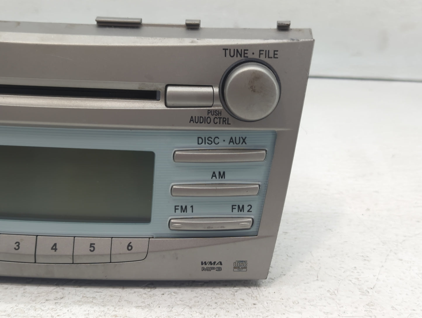 2007-2009 Toyota Camry Radio AM FM Cd Player Receiver Replacement P/N:86120-06181 Fits Fits 2007 2008 2009 OEM Used Auto Par
