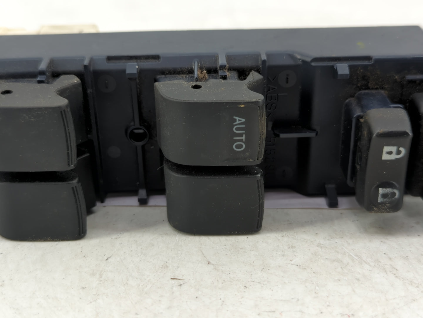 2007-2009 Toyota Camry Master Power Window Switch Replacement Driver Side Left Fits OEM Used Auto Parts - Oemusedautoparts1.