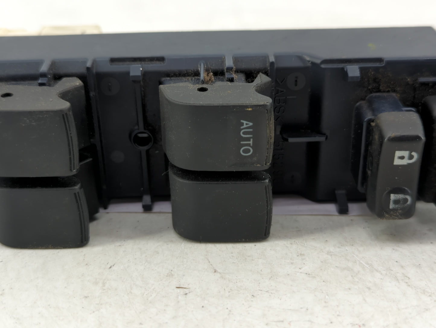 2007-2009 Toyota Camry Master Power Window Switch Replacement Driver Side Left Fits OEM Used Auto Parts - Oemusedautoparts1.
