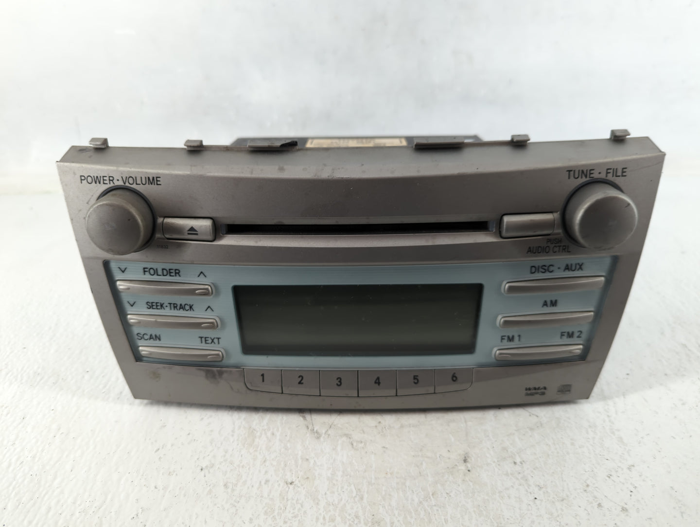 2007-2009 Toyota Camry Am Fm Cd Player Radio Receiver - Oemusedautoparts1.com