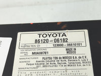 2007-2009 Toyota Camry Radio AM FM Cd Player Receiver Replacement P/N:86120-06182 Fits Fits 2007 2008 2009 OEM Used Auto Par