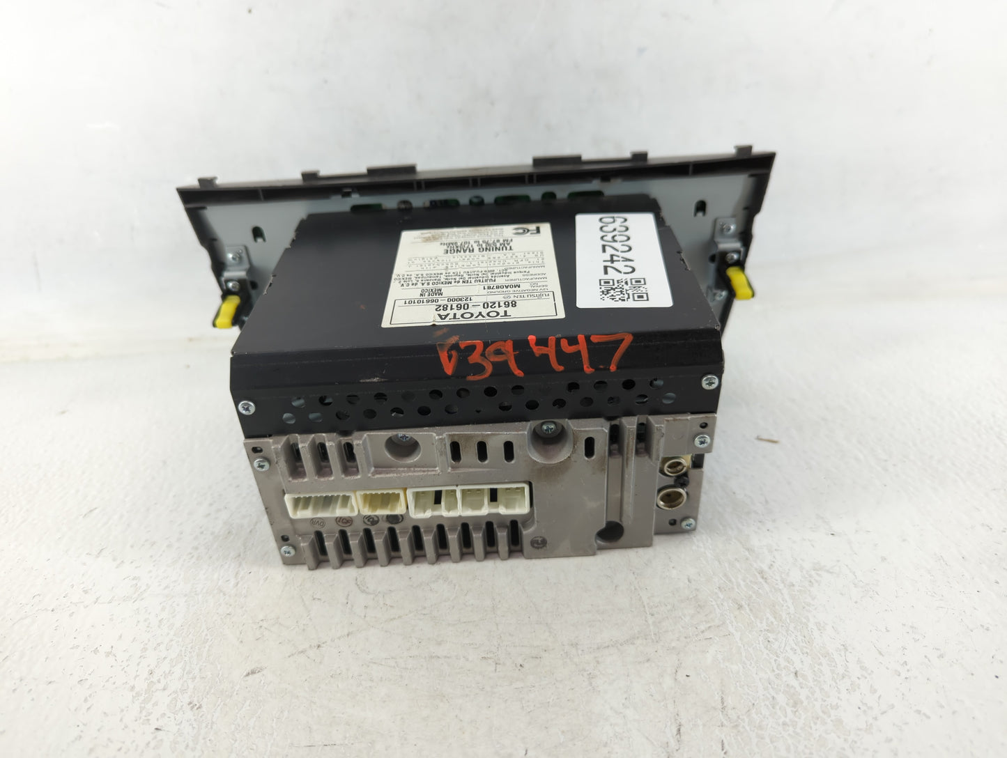 2007-2009 Toyota Camry Radio AM FM Cd Player Receiver Replacement P/N:86120-06182 Fits Fits 2007 2008 2009 OEM Used Auto Par