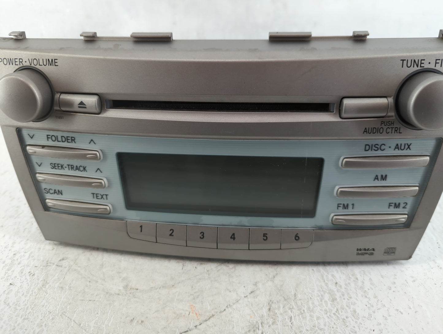 2007-2009 Toyota Camry Radio AM FM Cd Player Receiver Replacement P/N:86120-06182 86120-06181 Fits Fits 2007 2008 2009 OEM U