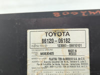 2007-2009 Toyota Camry Radio AM FM Cd Player Receiver Replacement P/N:86120-06182 86120-06181 Fits Fits 2007 2008 2009 OEM U