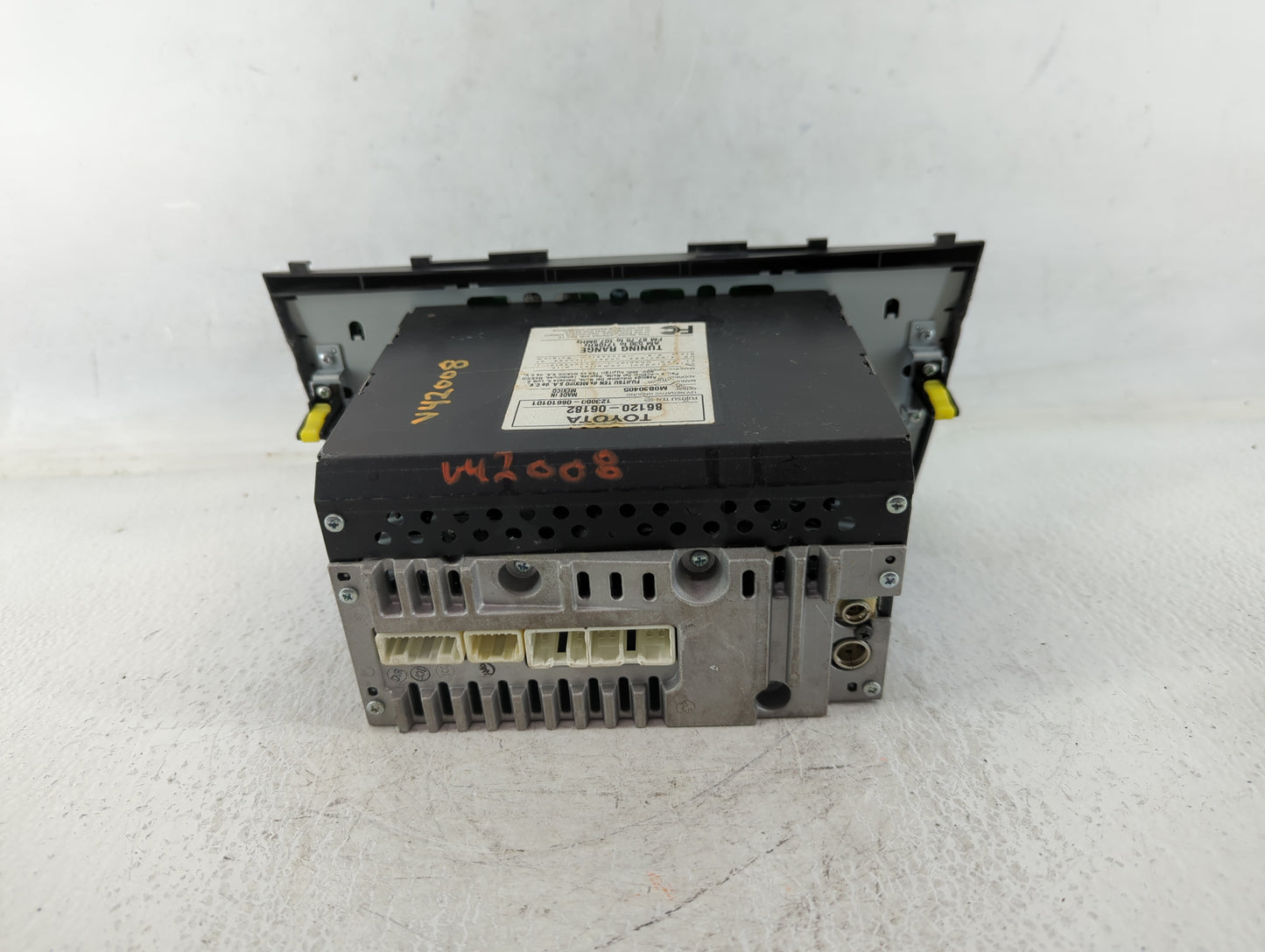 2007-2009 Toyota Camry Radio AM FM Cd Player Receiver Replacement P/N:86120-06182 86120-06181 Fits Fits 2007 2008 2009 OEM U