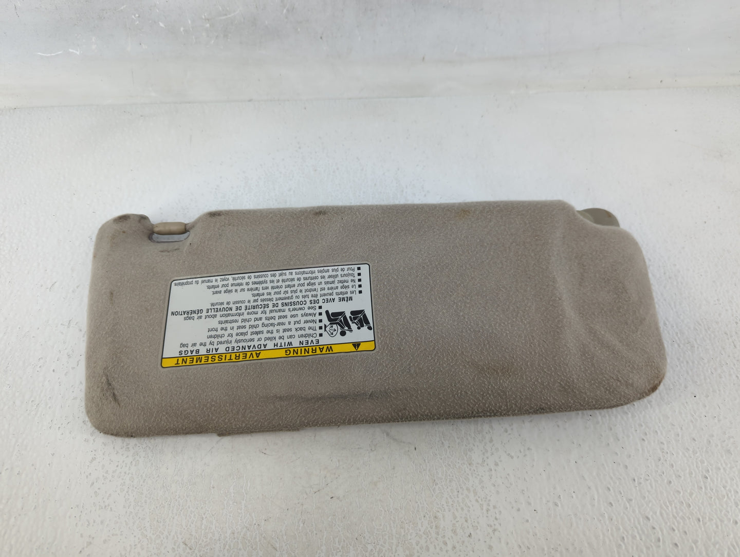 2007-2011 Toyota Camry Sun Visor Shade Replacement Passenger Right Mirror Fits Fits 2007 2008 2009 2010 2011 OEM Used Auto P