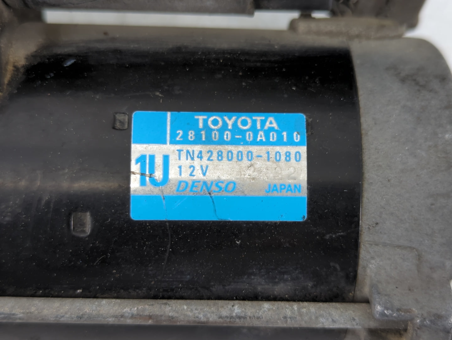 2004-2017 Toyota Camry Car Starter Motor Solenoid OEM P/N:TN428000-1080 28100-0A010 Fits OEM Used Auto Parts - Oemusedautopa