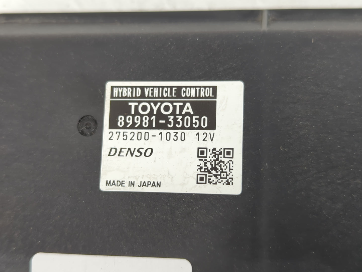 2008-2009 Toyota Camry PCM Engine Control Computer ECU ECM PCU OEM P/N:275200-1030 89981-33050 Fits Fits 2008 2009 OEM Used 