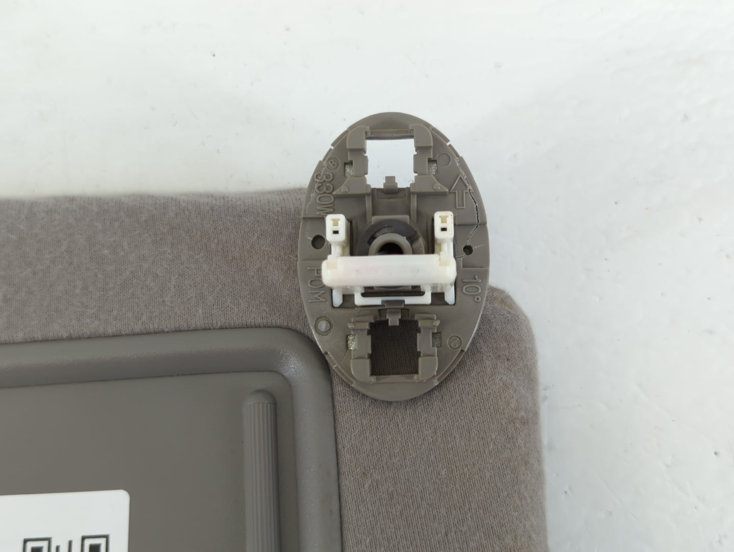 2007-2011 Toyota Camry Sun Visor Shade Replacement Passenger Right Mirror Fits Fits 2007 2008 2009 2010 2011 OEM Used Auto P