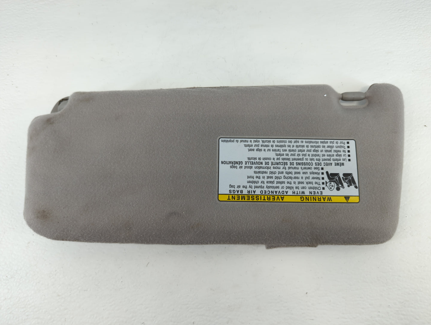 2007-2011 Toyota Camry Sun Visor Shade Replacement Passenger Right Mirror Fits Fits 2007 2008 2009 2010 2011 OEM Used Auto P