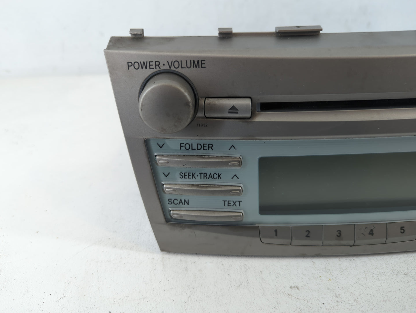 2007-2009 Toyota Camry Radio AM FM Cd Player Receiver Replacement P/N:86120-06181 Fits Fits 2007 2008 2009 OEM Used Auto Par