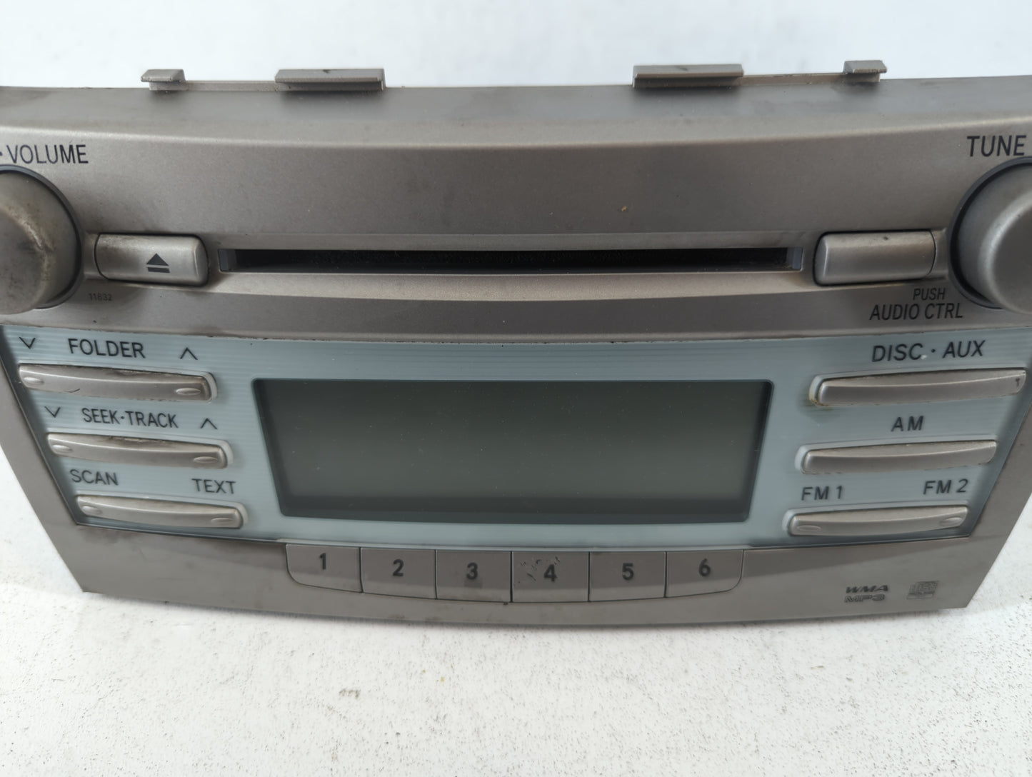 2007-2009 Toyota Camry Radio AM FM Cd Player Receiver Replacement P/N:86120-06181 Fits Fits 2007 2008 2009 OEM Used Auto Par