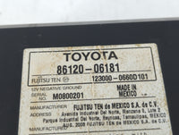 2007-2009 Toyota Camry Radio AM FM Cd Player Receiver Replacement P/N:86120-06181 Fits Fits 2007 2008 2009 OEM Used Auto Par